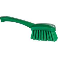 Brosse &agrave; r&eacute;curer avec manche court, Soies Doux, Longueur de 10-1/2", Vert PB Rental Co. Ltd.