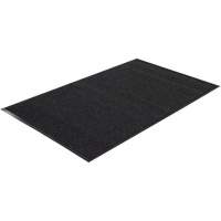 Twin Rib Matting, Wiper/Scraper, 4' x 6' x 1/4", Charcoal PB Rental Co. Ltd.