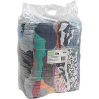 Recycled Material Wiping Rags, Cotton, Mix Colours, 25 lbs. PB Rental Co. Ltd.