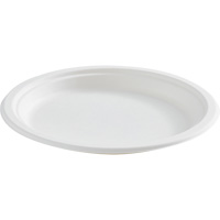 Assiette ronde en fibre compostable PB Rental Co. Ltd.