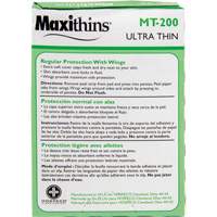 Serviettes Maxi Maxithins ultra minces avec ailes PB Rental Co. Ltd.