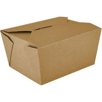 Kraft Take Out Food Containers, Corrugated, Rectangular PB Rental Co. Ltd.