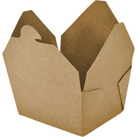 Kraft Take Out Food Containers, Corrugated, Rectangular PB Rental Co. Ltd.
