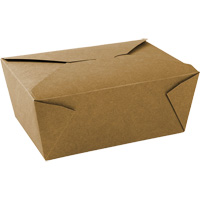 Kraft Take Out Food Containers, Corrugated, Rectangular PB Rental Co. Ltd.
