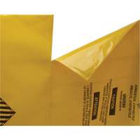 Doublures pour d&eacute;chets dangereux, Amiante, 40" lo x 26" la, 3 mils PB Rental Co. Ltd.