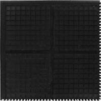 Hog Heaven III Comfort Modular Centre Tile, Corrugated, 3' x 3' x 3/4", Black, Nitrile PB Rental Co. Ltd.