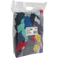 Recycled Material Wiping Rags, Cotton, Mix Colours, 10 lbs. PB Rental Co. Ltd.