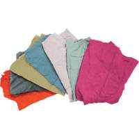 Chiffons fabriqu&eacute;s &agrave; partir de mat&eacute;riaux recycl&eacute;s, Tissu &eacute;ponge, M&eacute;lange de couleurs, 25 lb PB Rental Co. Ltd.