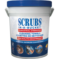 Serviettes nettoyantes pour les mains, 72 lingettes, 12" x 10" PB Rental Co. Ltd.