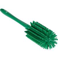 Brosse moyenne avec manche, Soies Ferme, Longueur de 17", Vert PB Rental Co. Ltd.