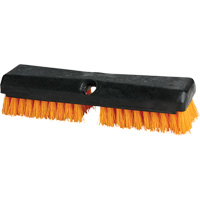 Brosse de nettoyage, 10" l, Soies Polypropyl&egrave;ne, Noir/Rouge PB Rental Co. Ltd.