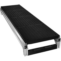 FOUNDATION Smooth Modular Aluminum Work Platform Kit, 18" W x 72" D, 400 lbs. Capacity, All-Welded PB Rental Co. Ltd.