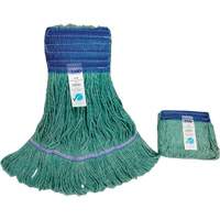 Wide-Band Mop Head, Antimicrobial/Floor Finishing/Specialty, Cotton/Rayon/Synthetic, Loop Style PB Rental Co. Ltd.