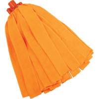 Socket Mop, Orange, Microfibre, Cut Style PB Rental Co. Ltd.