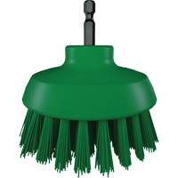 Brosse ronde HyDrive pour perceuse, Soies Tr&egrave;s ferme, Longueur de 3-1/10", Vert PB Rental Co. Ltd.