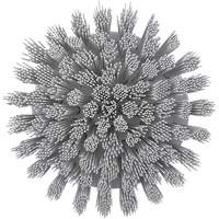 Brosse ronde HyDrive pour perceuse, Soies Tr&egrave;s ferme, Longueur de 3-1/10", Blanc PB Rental Co. Ltd.