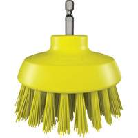 Brosse ronde HyDrive pour perceuse, Soies Tr&egrave;s ferme, Longueur de 3-1/10", Jaune PB Rental Co. Ltd.