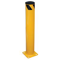 Butoir de s&eacute;curit&eacute;, Acier, 36" h x 5,5" la, Jaune PB Rental Co. Ltd.