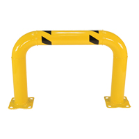 Garde-corps &agrave; profil &eacute;lev&eacute; pour machines, 3' la x 2' h, Jaune PB Rental Co. Ltd.