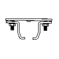 &eacute;clisse pour rail de roulement de mur-rideau mont&eacute; au plafond PB Rental Co. Ltd.