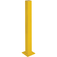 Heavy-Duty Bollards, Steel, 48" H x 4" W, Yellow PB Rental Co. Ltd.