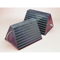 Wheel Chock, 9" x 8" x 6", Black PB Rental Co. Ltd.