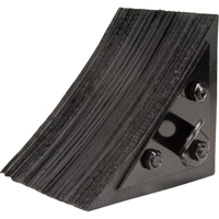 Cale de roue, 8" x 8" x 8", Noir PB Rental Co. Ltd.