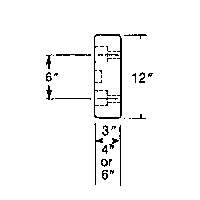 Butoirs de quai en caoutchouc moul&eacute;s, Caoutchouc, 30" la x 4" p x 10" h PB Rental Co. Ltd.