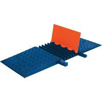 Guard Dog&reg; Cable Protector, 5 Channels, 20" L x 50" W x 1.88" H PB Rental Co. Ltd.
