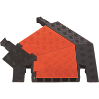 Protecteur de c&acirc;ble pour usage g&eacute;n&eacute;ral &agrave; 5 canaux Guard Dog, virage &agrave; gauche PB Rental Co. Ltd.