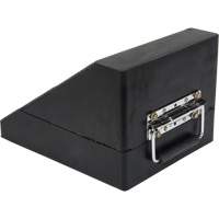 Cale de roue, 10-5/8" x 8-5/8 x 7", Noir PB Rental Co. Ltd.