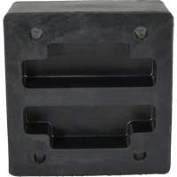 Molded Dock Bumper, Reinforced Rubber, 12" W x 4" D x 13" H PB Rental Co. Ltd.