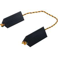 Cale de roue d'avion de transporteur a&eacute;rien, 5" x 10" x 4-1/2", Noir PB Rental Co. Ltd.