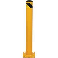 Butoir, Acier, 36" h x 4-1/2" la, Jaune PB Rental Co. Ltd.