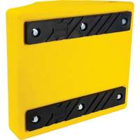 Cale de roue robustes, Ur&eacute;thane, Jaune, 15-1/2" la x 17-7/10" p x 10" h PB Rental Co. Ltd.