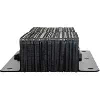 Laminated Dock Bumpers, Vertical, Rubber, 11" W x 4" D x 24" H PB Rental Co. Ltd.