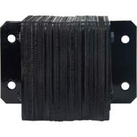 Laminated Dock Bumpers, Horizontal, Rubber, 12" W x 4" D x 10" H PB Rental Co. Ltd.