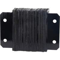 Laminated Dock Bumpers, Horizontal, Rubber, 12" W x 4" D x 10" H PB Rental Co. Ltd.