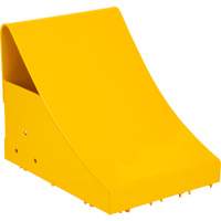 Ice Chocks, Steel, Yellow, 8-1/16" W x 10-5/8" D x 8-13/16" H PB Rental Co. Ltd.