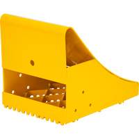 Ice Chocks, Steel, Yellow, 8-1/16" W x 10-5/8" D x 8-13/16" H PB Rental Co. Ltd.
