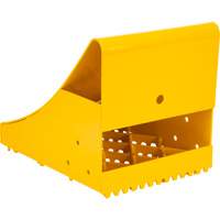 Ice Chocks, Steel, Yellow, 8-1/16" W x 10-5/8" D x 8-13/16" H PB Rental Co. Ltd.