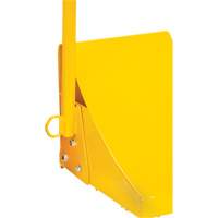 Ice Chock with Ergonomic Handle, Steel, Yellow, 8-1/16" W x 10-5/8" D x 8-13/16" H PB Rental Co. Ltd.