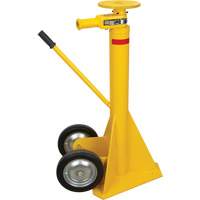 Cric &agrave; rochet pour remorque &agrave; capacit&eacute; statique de 100 000 lb, Cap. de levage 20 tonnes PB Rental Co. Ltd.