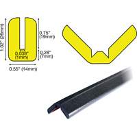 Butoir de protection de rebords mod&egrave;le W 1M, Longueur 3,25' (0,99 m) PB Rental Co. Ltd.