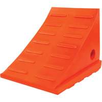 25 Ton General Purpose Wheel Chock, Urethane, Orange PB Rental Co. Ltd.