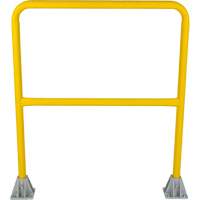 Safety Gate Railing, Steel, 36" L x 42" H, Yellow PB Rental Co. Ltd.