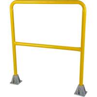 Safety Gate Railing, Steel, 36" L x 42" H, Yellow PB Rental Co. Ltd.