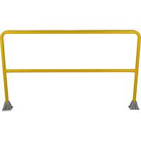 Safety Gate Railing, Steel, 72" L x 42" H, Yellow PB Rental Co. Ltd.