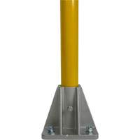 Safety Gate Railing, Steel, 72" L x 42" H, Yellow PB Rental Co. Ltd.