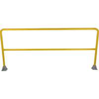 Safety Gate Railing, Steel, 84" L x 42" H, Yellow PB Rental Co. Ltd.